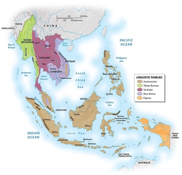 <strong>To which language group does the Vietnamese language belong? </strong> A)Mon-Khmer B)Papuan C)Tibeto-Burman D)Tai-Kadai E)Austronesian