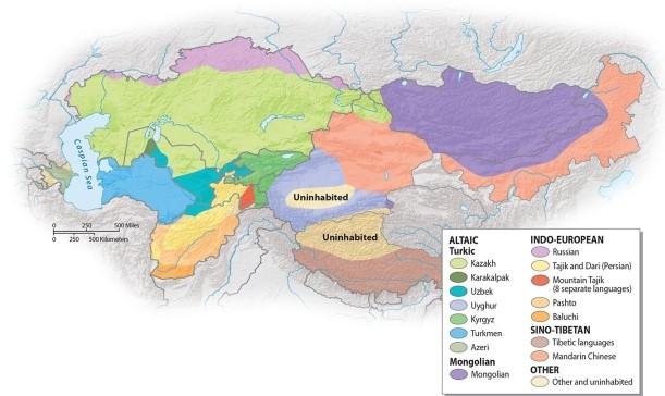 <strong>Which language of Central Asia is an Indo-European language? </strong> A)Pashtun B)Tibetan C)Azeri D)Kirghiz E)Mongolian
