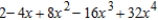 <strong>Find the fourth degree Maclaurin polynomial for the function. </strong> A) B) C) D) E)