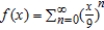<strong>Consider the function given by . Find the interval of convergence for .</strong> A) B) C) D) E)