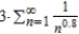 <strong>Determine the convergence or divergence of the series. </strong> A) diverges B) converges C) cannot be determined