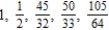<strong>Write the first five terms of the sequence of partial sums. </strong> A) B) C) D) E)