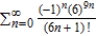<strong>Use the Ratio Test to determine the convergence or divergence of the series .</strong> A) diverges B) converges