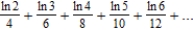 True or false: The series converges.