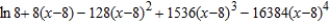 <strong>Find the fourth degree Taylor polynomial centered at for the function. </strong> A) B) C) D) E)