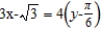 <strong>Find a first-degree polynomial function P<sub>1</sub> whose value and slope agree with the value and slope of f at . What is P<sub>1</sub> called? </strong> A) ; tangent line to at B) ; secant line to at C) ; tangent line to at D) ; differential of at E) ; tangent line to at
