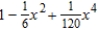 <strong>Find the Maclaurin polynomial of degree 4 for the function. </strong> A) B) C) D) E)