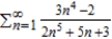 Use the Limit Comparison Test (if possible) to determine whether the series converges or diverges.