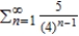 Write the first five terms of the sequence of partial sums.