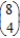 Evaluate using the formula where k is a real number, n is a positive integer, and .