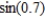 Determine the degree of the Maclaurin polynomial required for the error in the approximation of the function to be less than 0.001. 