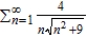 Use the Limit Comparison Test to determine the convergence or divergence of the series .