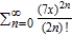 Find the radius of convergence of the power series.  