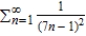 Consider the series . The sum of the series is Find the sum of the series . 