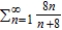 Determine the convergence or divergence of the series using any appropriate test from this chapter. Identify the test used. 