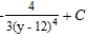 <strong>Find the indefinite integral. </strong> A) B) C) D) E)