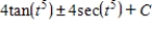 <strong>Use integration tables to find . </strong> A) B) C) D) E)