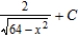 <strong>Find the indefinite integral by making the substitution . </strong> A) B) C) D) E)