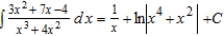 <strong>Use partial fractions to find .</strong> A) B) C) D) E)