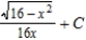 <strong>Find the indefinite integral by making the substitution . </strong> A) B) C) D) E)