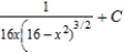 <strong>Find the indefinite integral by making the substitution . </strong> A) B) C) D) E)
