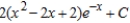 <strong>Find the indefinite integral. </strong> A) B) C) D) E)