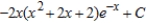 <strong>Find the indefinite integral. </strong> A) B) C) D) E)