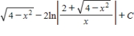 <strong>Find the indefinite integral by making the substitution . </strong> A) B) C) D) E)