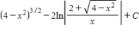 <strong>Find the indefinite integral by making the substitution . </strong> A) B) C) D) E)