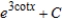 <strong>Find the indefinite integral .</strong> A) B) C) D) E)