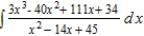 <strong>Use partial fractions to find the integral .</strong> A) B) C) D) E)