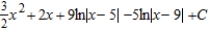 <strong>Use partial fractions to find the integral .</strong> A) B) C) D) E)
