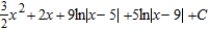 <strong>Use partial fractions to find the integral .</strong> A) B) C) D) E)