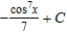 <strong>Find the indefinite integral. </strong> A) B) C) D) E)