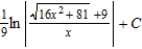 <strong>Find the indefinite integral. </strong> A) B) C) D) E)