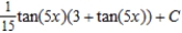 <strong>Find the indefinite integral. </strong> A) B) C) D) E)