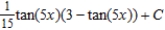 <strong>Find the indefinite integral. </strong> A) B) C) D) E)