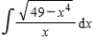 <strong>Use a table of integrals to find the integral. </strong> A) B) C) D) E)