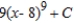 <strong>Find the indefinite integral. </strong> A) B) C) D) E)