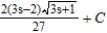 <strong>Find the indefinite integral. </strong> A) B) C) D) E)