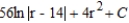 <strong>Find the indefinite integral. </strong> A) B) C) D) E)