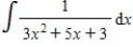 Use integration tables to find   . ​