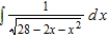 Find the indefinite integral   .