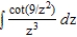 Find the indefinite integral.  