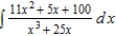 Use partial fractions to find the integral   .