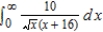 Determine whether the improper integral diverges or converges. Evaluate the integral if it converges. 