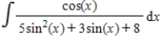 Use integration tables to find   . ​