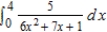 Evaluate the definite integral   .