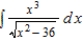 Find the indefinite integral by making the substitution   .  