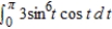 Evaluate the definite integral   .